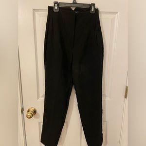 ZARA high waisted Tapered dress in Black size XS